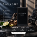 Instinct Sauvage – Eau de Parfum Homme Boisée Aromatique – 100ml